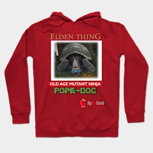 Elden Thing: Old-age Mutant Ninja Pope-dog Hoodie